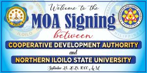 NISU and CDA Seal Partnership for Cooperative Training of Trainers Program